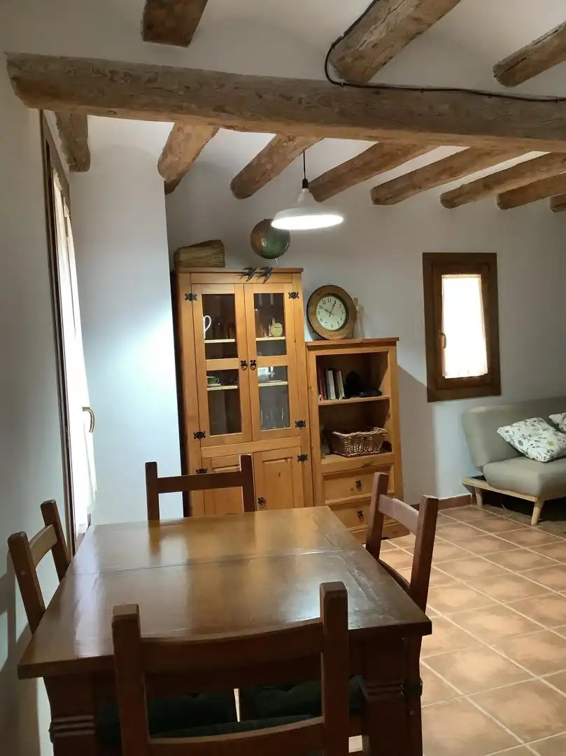 Menjador de Casa adosada en venda en Ponts amb Traster, Moblat i Microones
