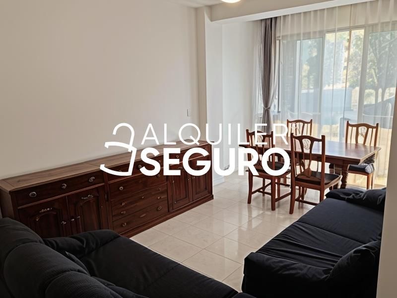 Sala d'estar de Pis de lloguer en Málaga Capital amb Aire condicionat