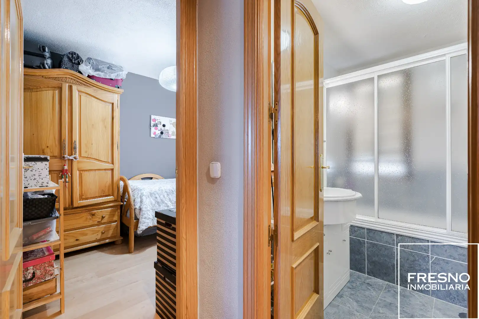 Schlafzimmer von Wohnung zum Verkauf in Algete mit Heizung, Parkett und Terrasse