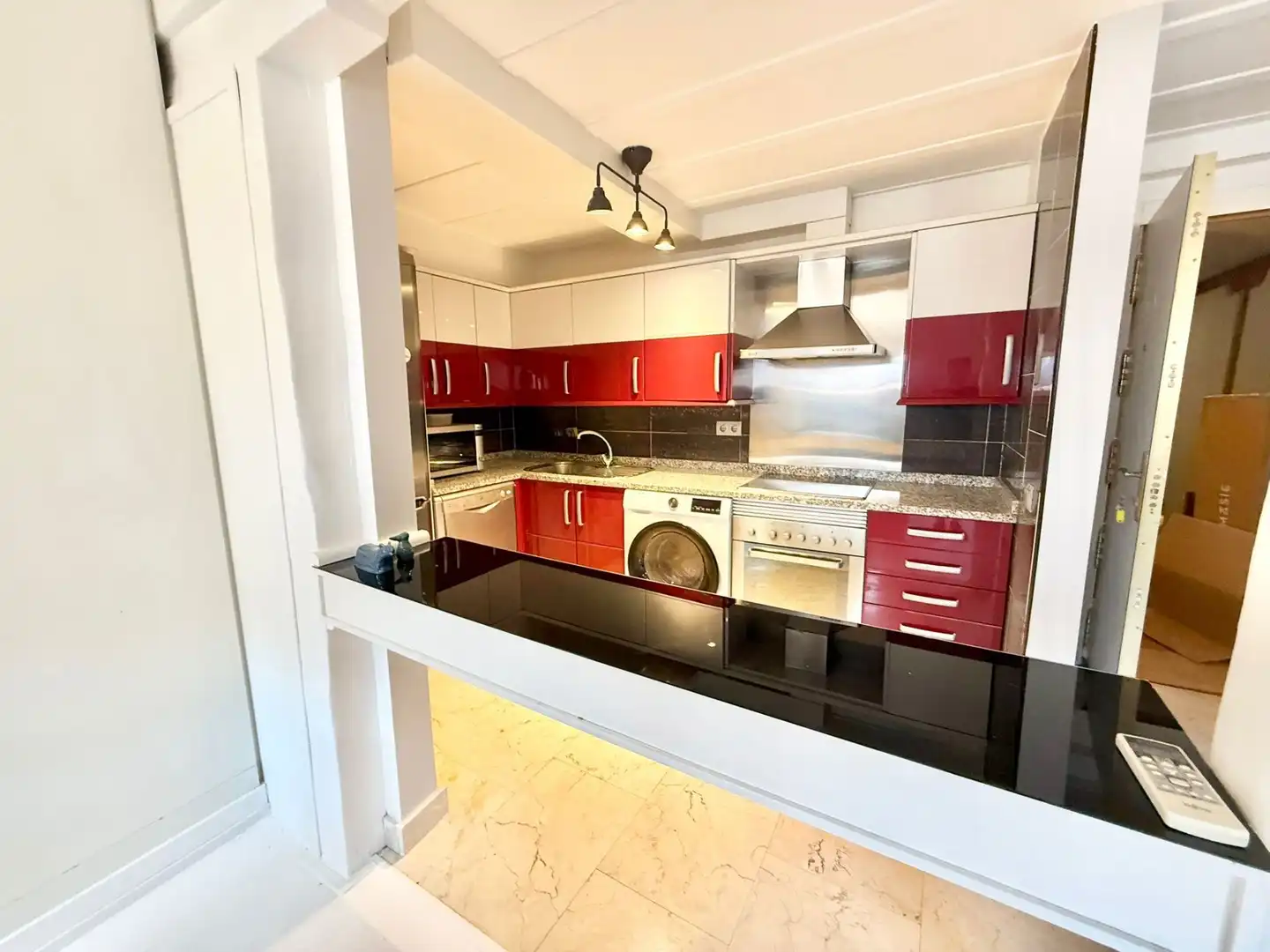 Kitchen of Duplexes for rent in Madrid  with Air Conditioner, Heating and Furnished