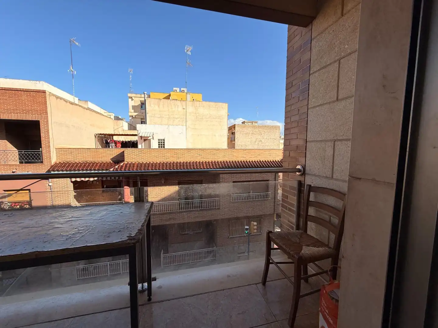 Terrasse von Wohnung zum Verkauf in Santomera mit Terrasse, Abstellraum und Balkon