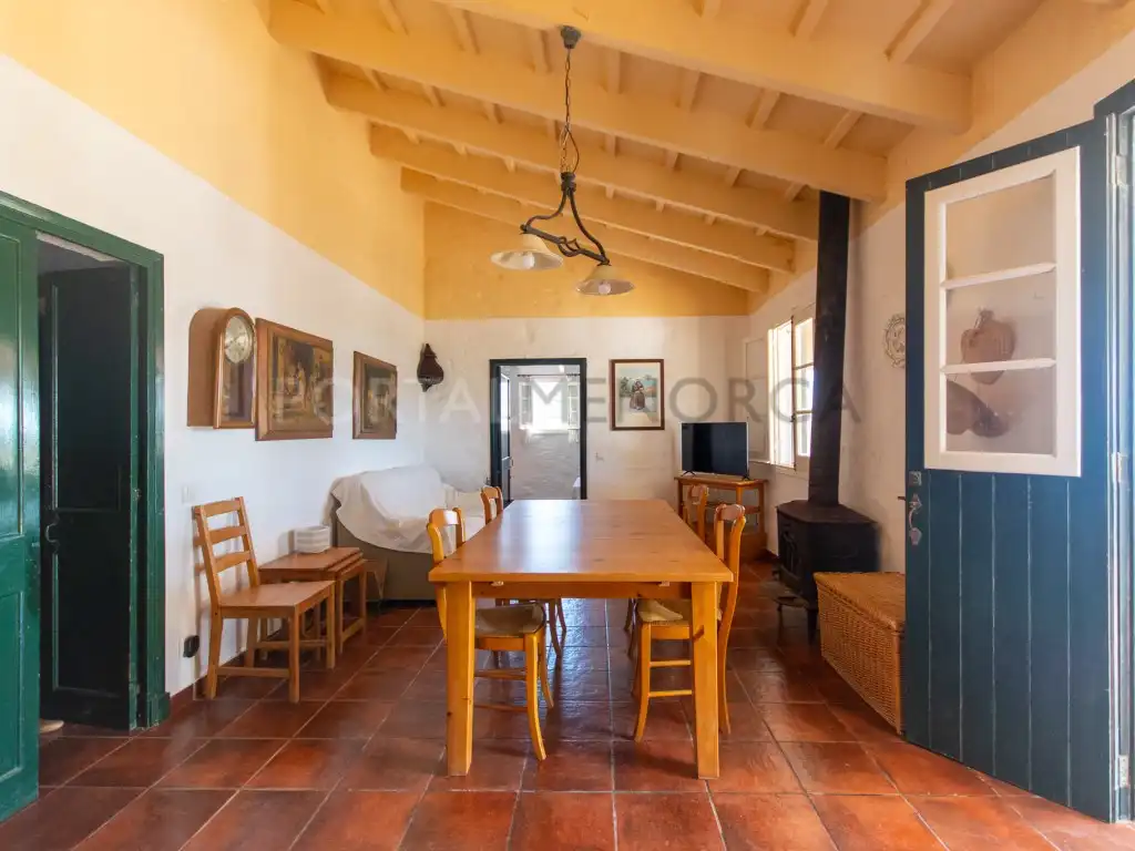 Casa rústica amb piscina en venda a Ferreries poble, imagen 17