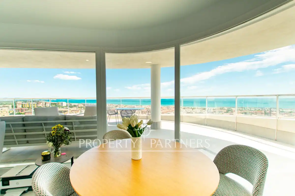 Terraza de Ático en venta en Canet d'En Berenguer con Aire acondicionado, Calefacción y Jardín privado