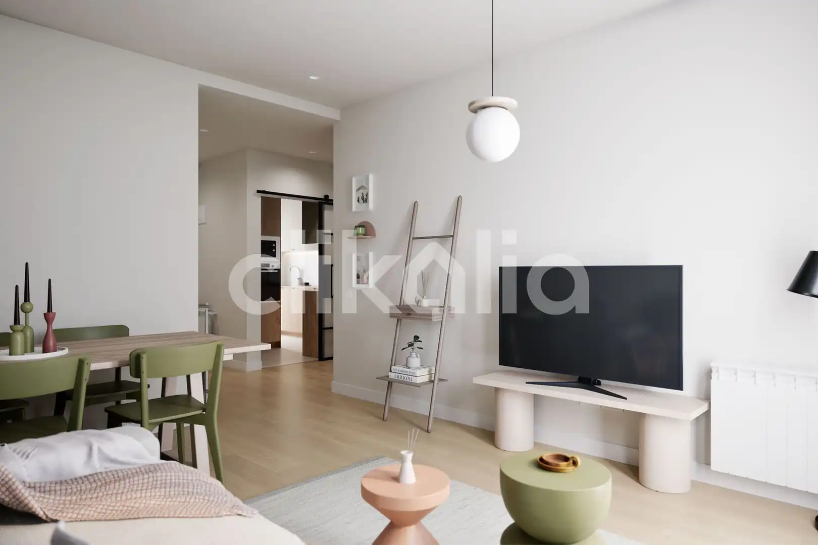 Living room of Flat for sale in Sevilla  with Air Conditioner and Terrace