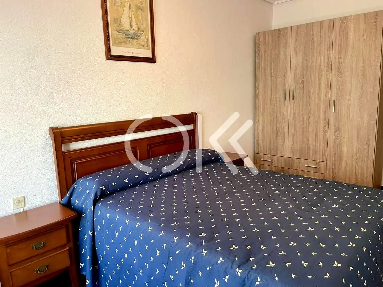 Bedroom of Ground floor for rent in Coria  with Air Conditioner, Heating and Furnished