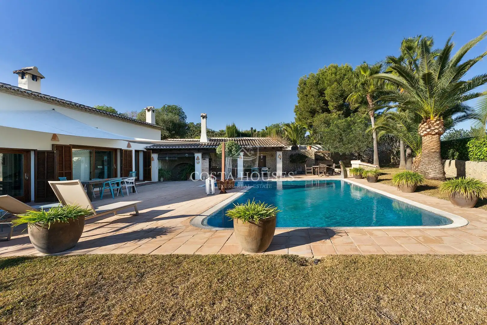 Vista exterior de Casa o xalet en venda en Jávea / Xàbia amb Aire condicionat, Jardí privat i Terrassa