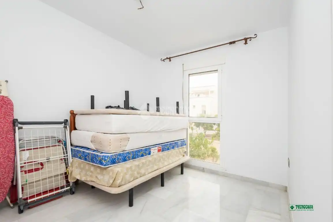 Bedroom of Flat for sale in Almería  with Air Conditioner