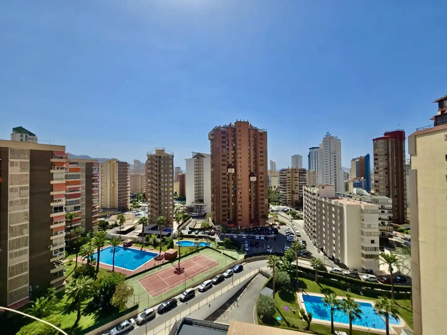 Vista exterior de Apartamento en venta en Benidorm con Aire acondicionado, Terraza y Piscina comunitaria
