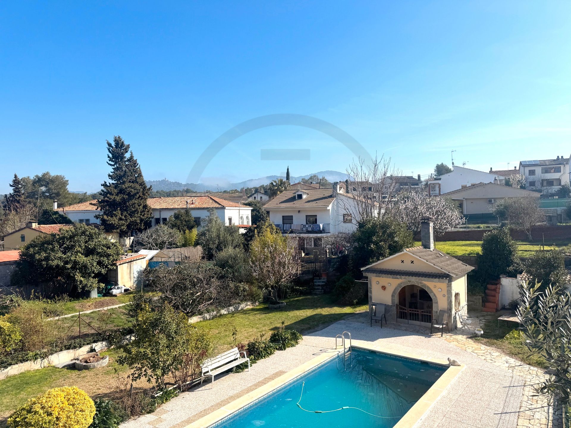 Exterior view of House or chalet for sale in Vacarisses  with Air Conditioner, Heating and Private garden