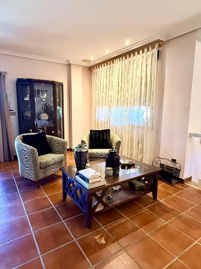 Sala de estar de Casa o chalet en venta en Cocentaina con Calefacción, Jardín privado y Terraza