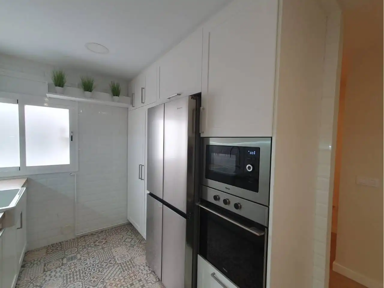 Cocina de Piso de alquiler en Badajoz con Aire acondicionado, Calefacción y Parquet