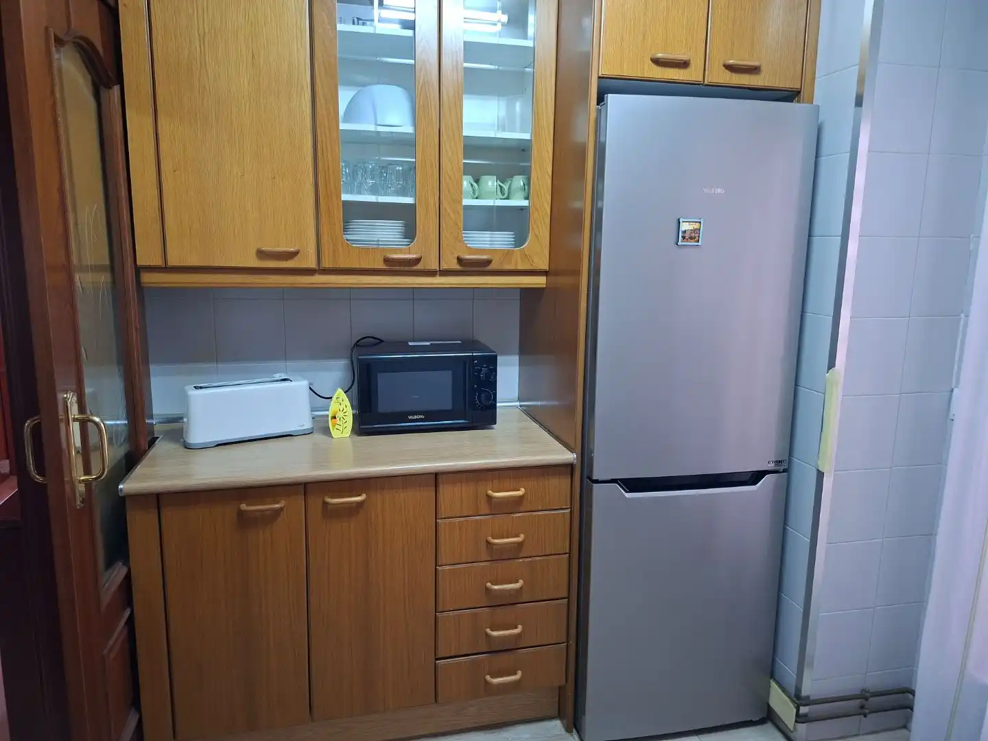 Cocina de Piso para compartir en Móstoles con Calefacción, Parquet y Terraza
