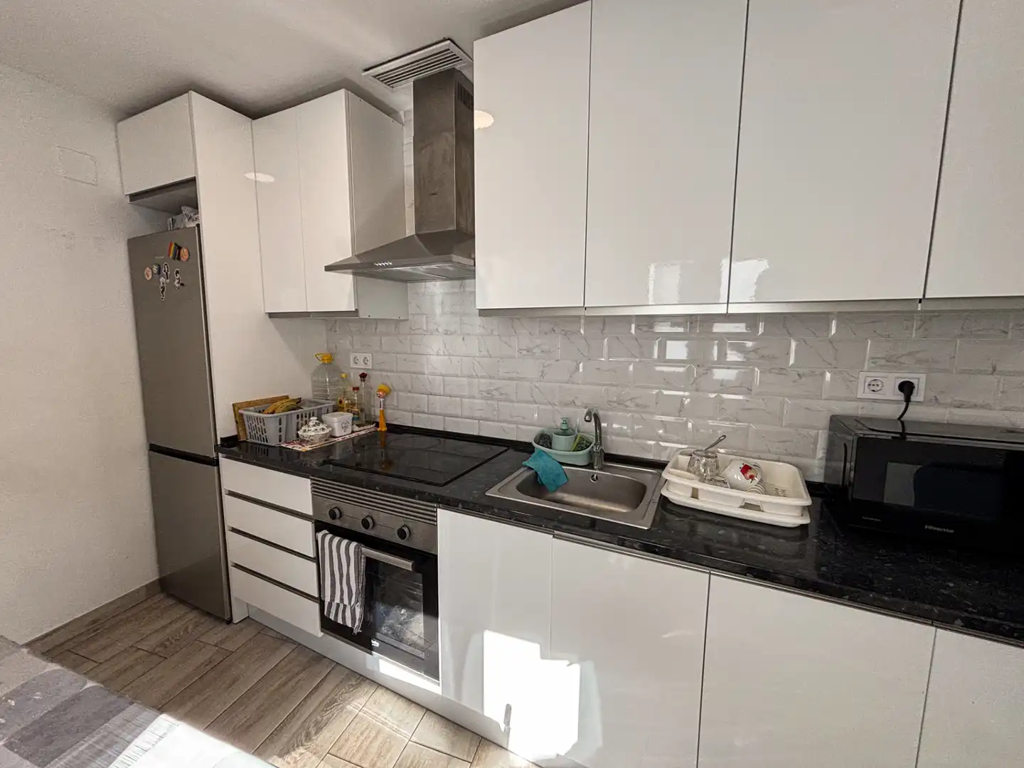 Cocina de Casa o chalet en venta en Burriana / Borriana con Aire acondicionado, Amueblado y Balcón