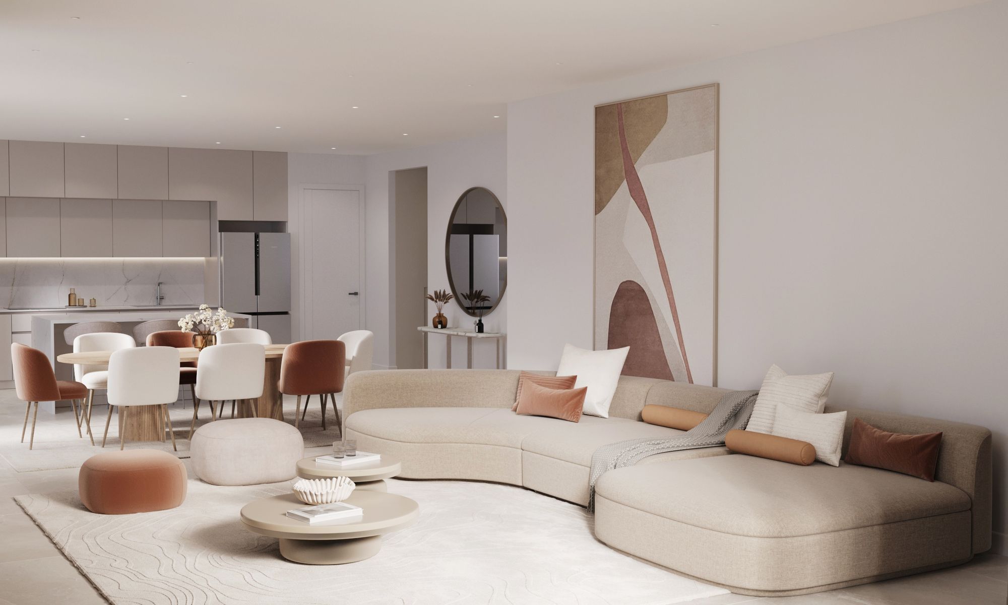 Living room of Apartment for sale in Estepona
