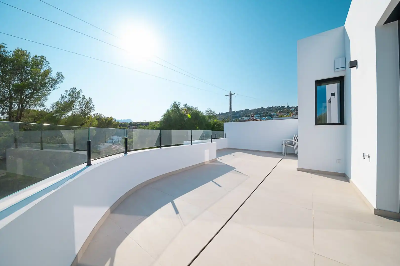 Terraza de Casa o chalet en venta en Benissa con Aire acondicionado, Amueblado y Alarma