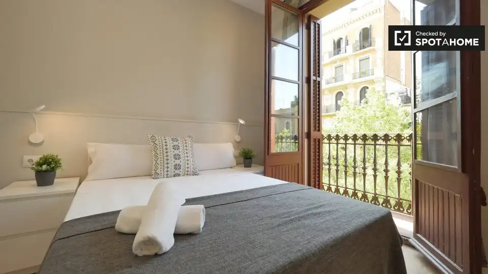Flat with terrace to rent in Sants - Montjuïc, imagen 14