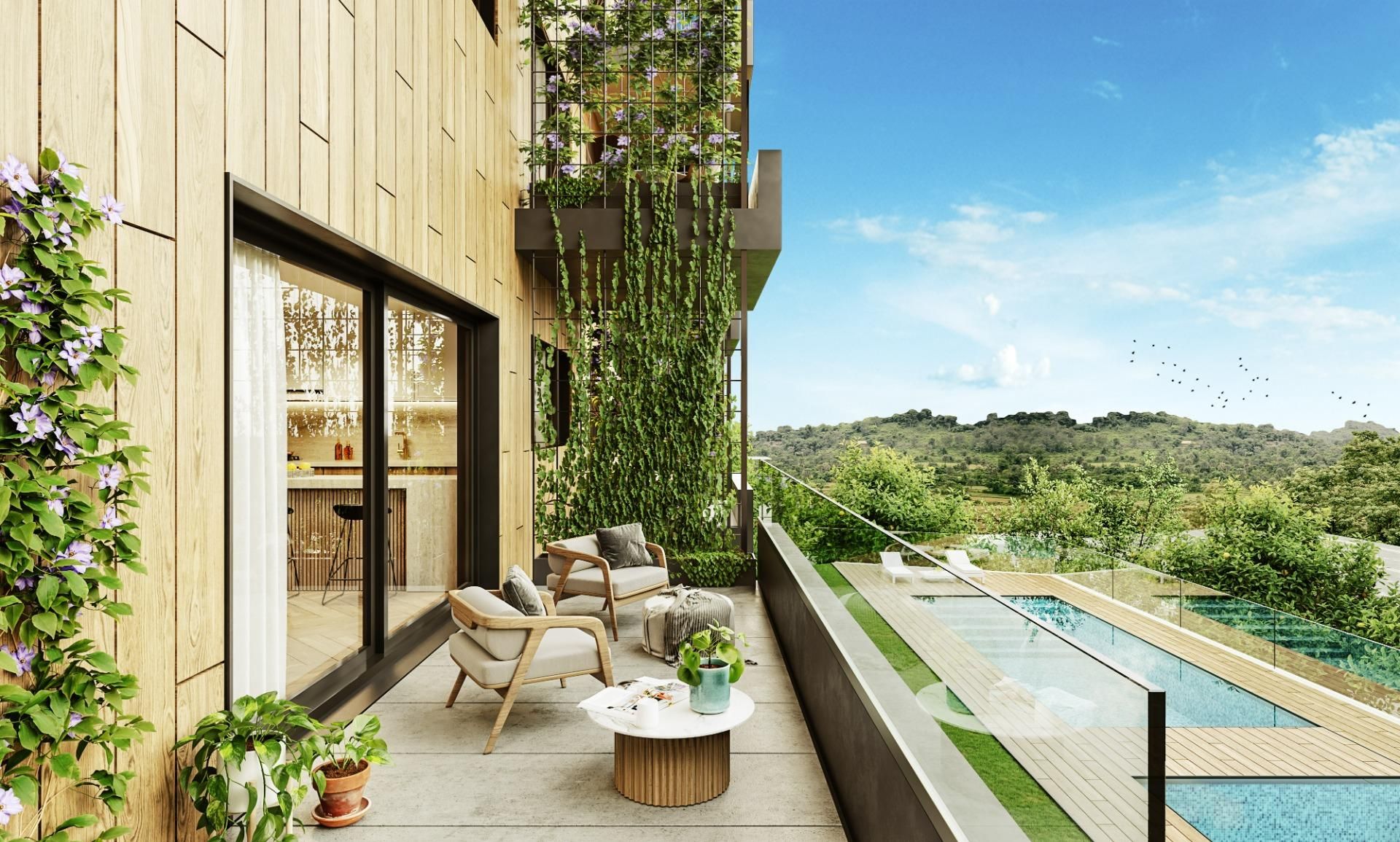 Terrace of Flat for sale in Mairena del Aljarafe  with Air Conditioner, Terrace and Storage room
