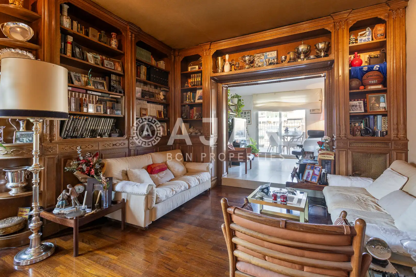 Sala de estar de Ático en venta en Barcelona con Aire acondicionado, Calefacción y Terraza