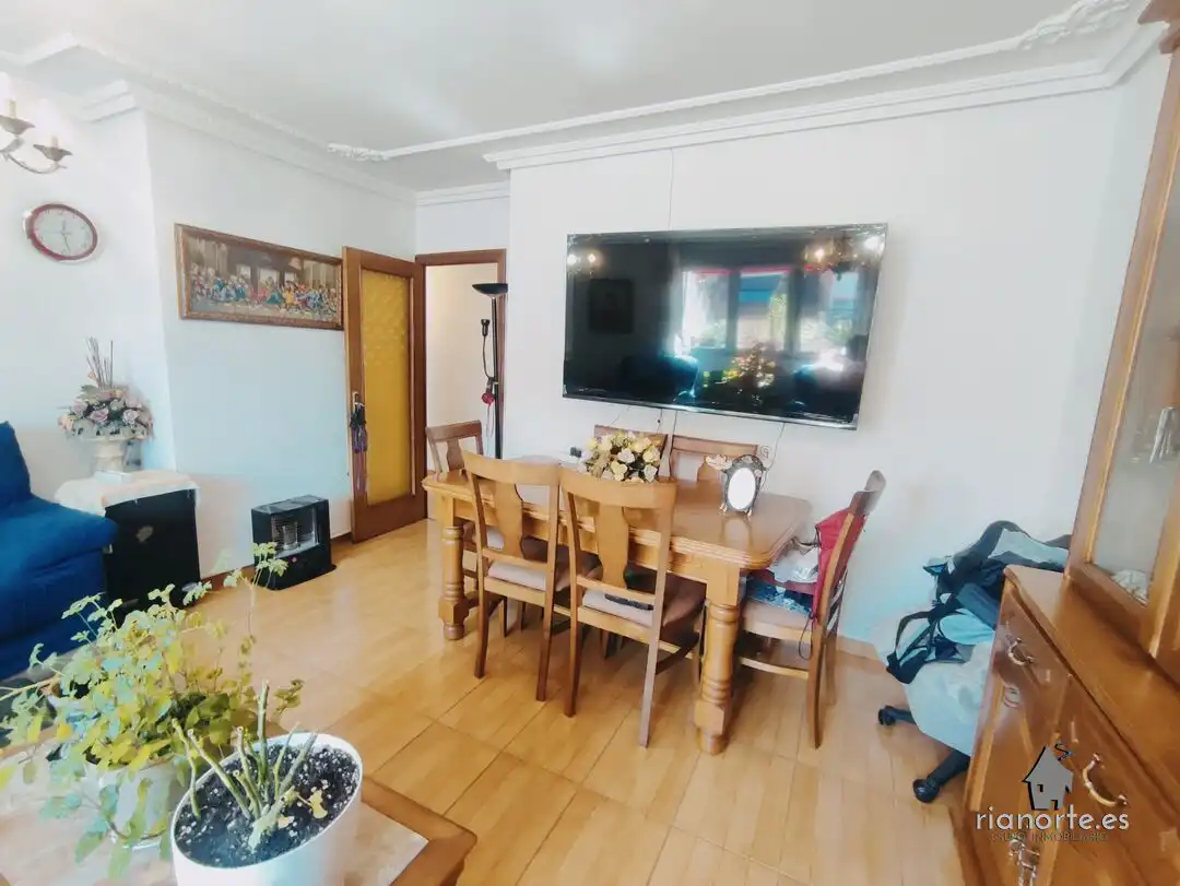 Dining room of Flat for sale in Laviana  with Heating, Terrace and Storage room