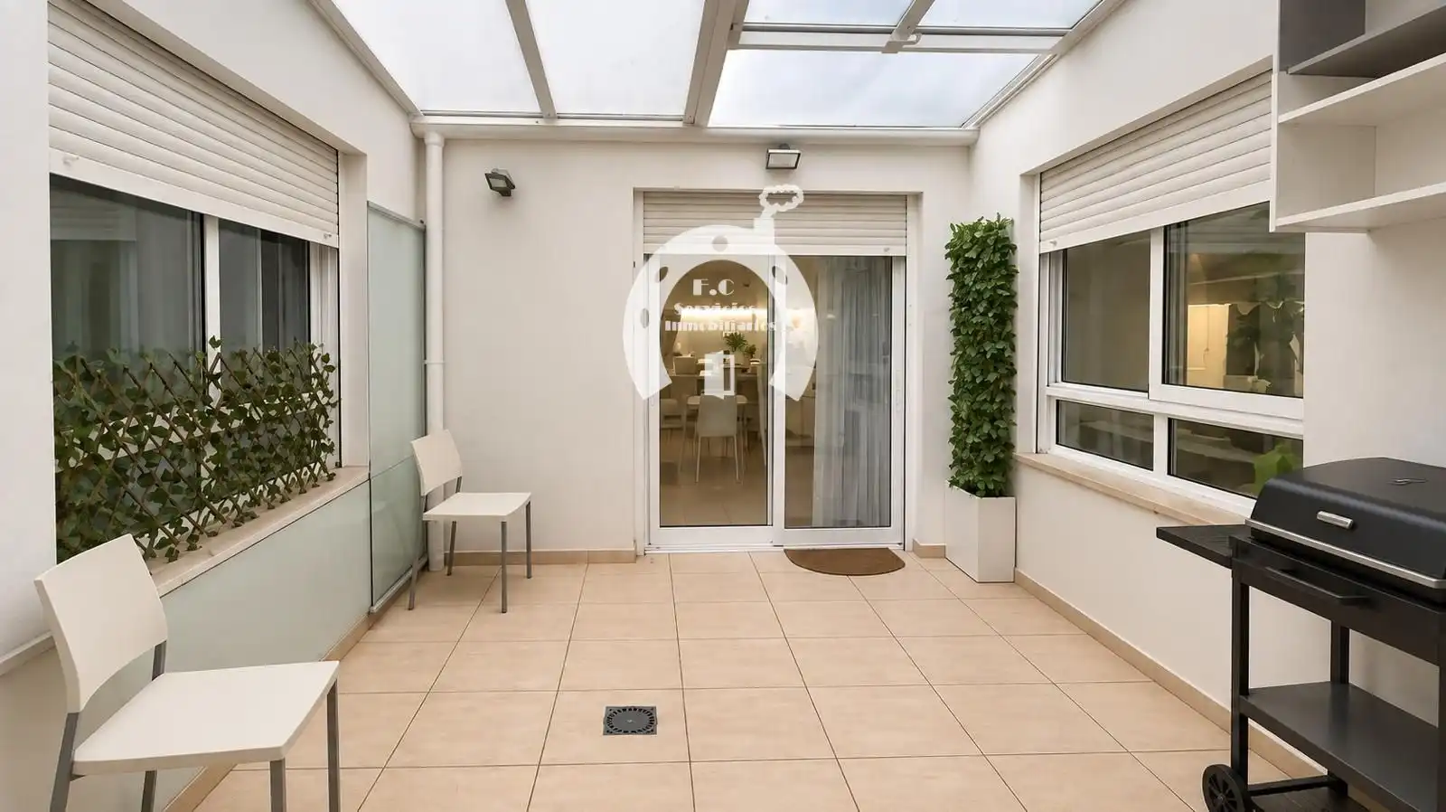 Terrace of Flat for sale in Elche / Elx  with Air Conditioner