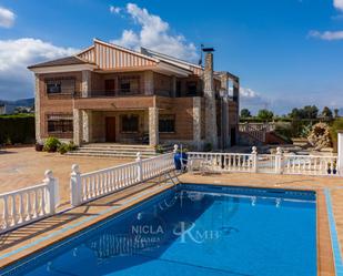 Vista exterior de Casa o xalet en venda en Lorca amb Aire condicionat, Calefacció i Jardí privat