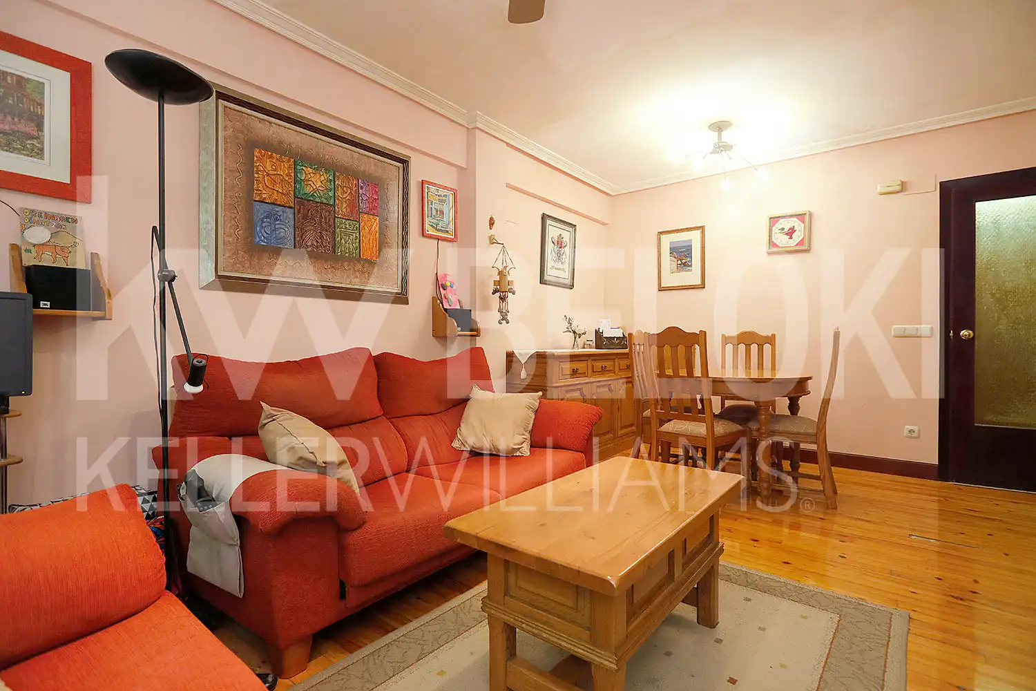 Sala de estar de Piso en venta en Donostia - San Sebastián  con Calefacción, Terraza y Balcón