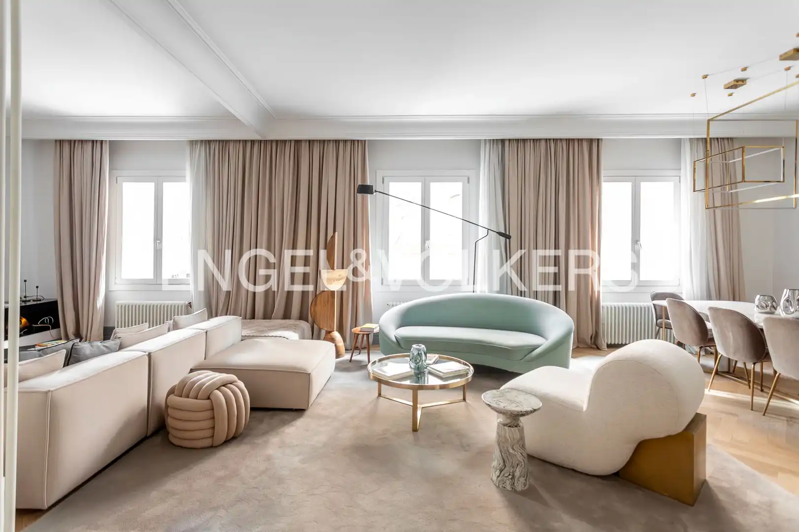 Wohnzimmer von Wohnung zur Miete in Chamberí