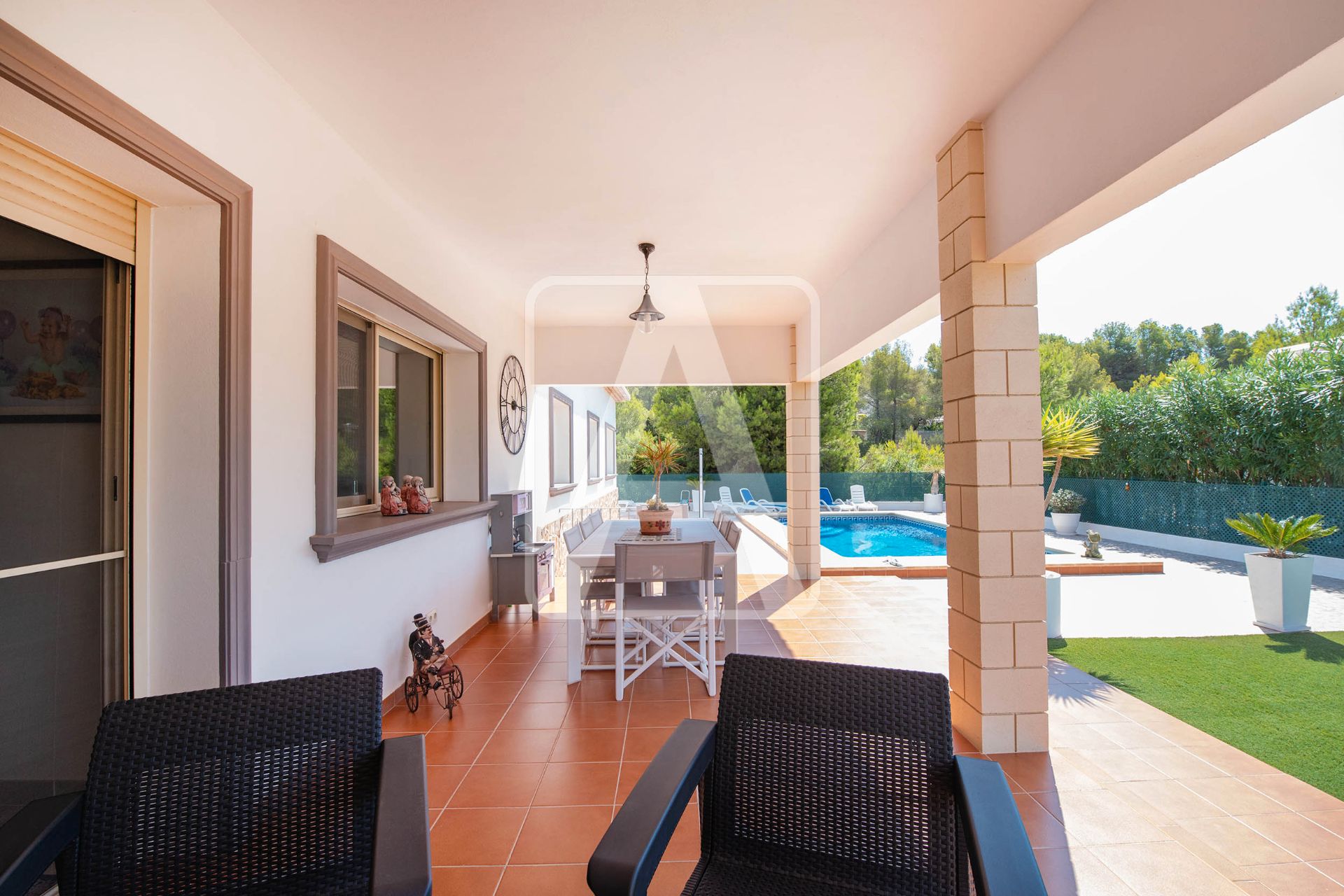 Jardí de Casa o xalet en venda en Calpe / Calp amb Aire condicionat, Calefacció i Jardí privat