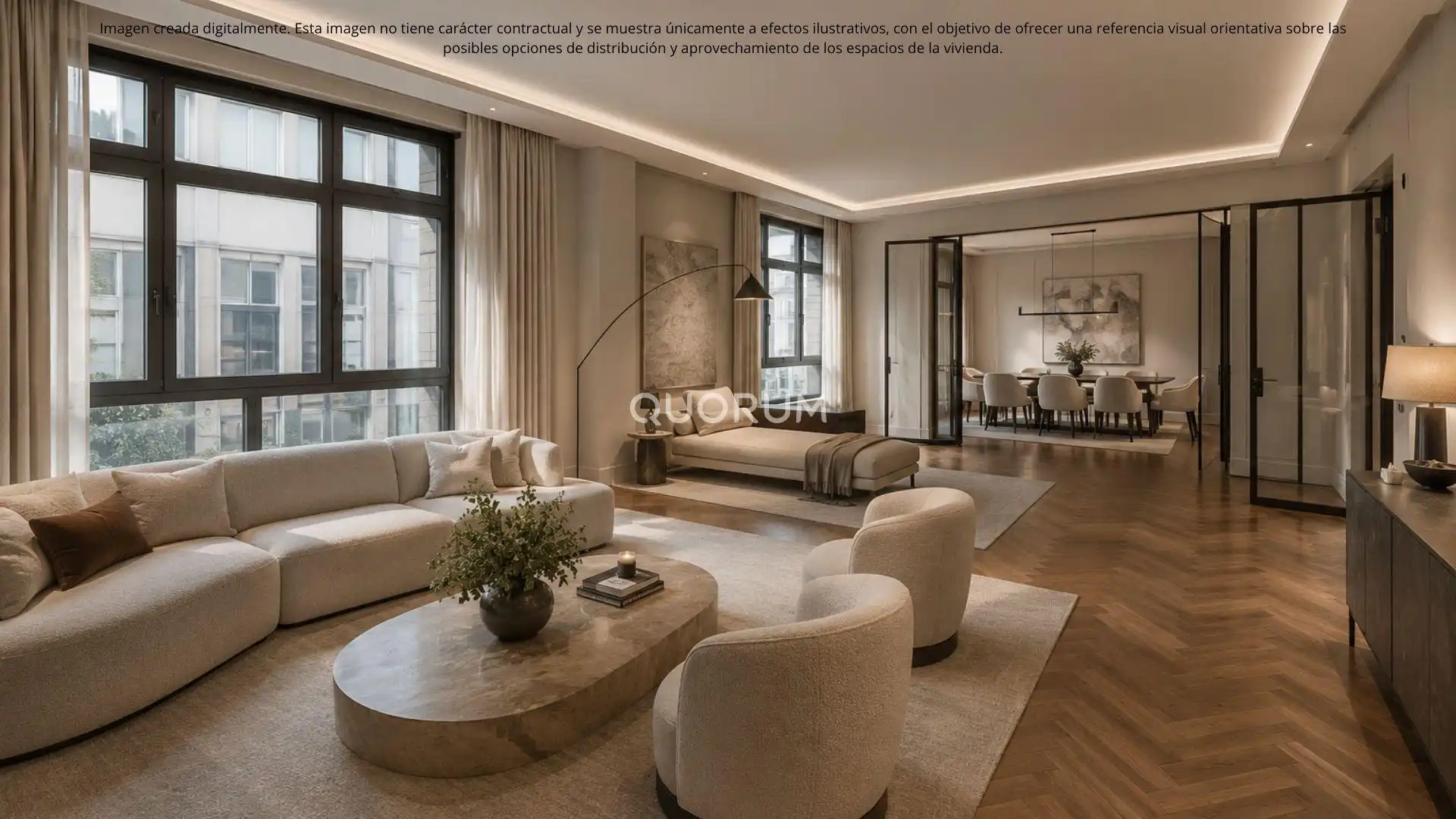 Sala de estar de Piso en venta en Bilbao  con Calefacción y Trastero