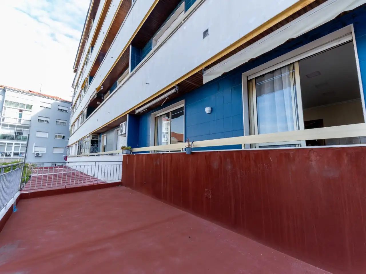Exterior view of Flat for sale in Ourense Capital   with Terrace and Balcony