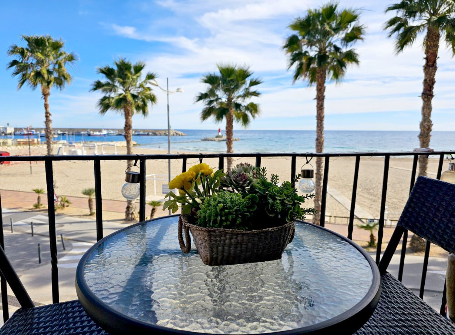 Terrace of Apartment to rent in Villajoyosa / La Vila Joiosa  with Air Conditioner, Heating and Terrace