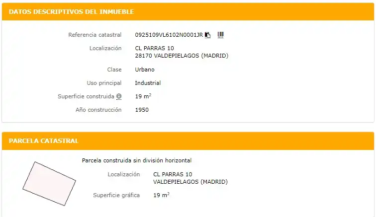 Terreno en venta en Calle de San Roque, 10, Valdepiélagos