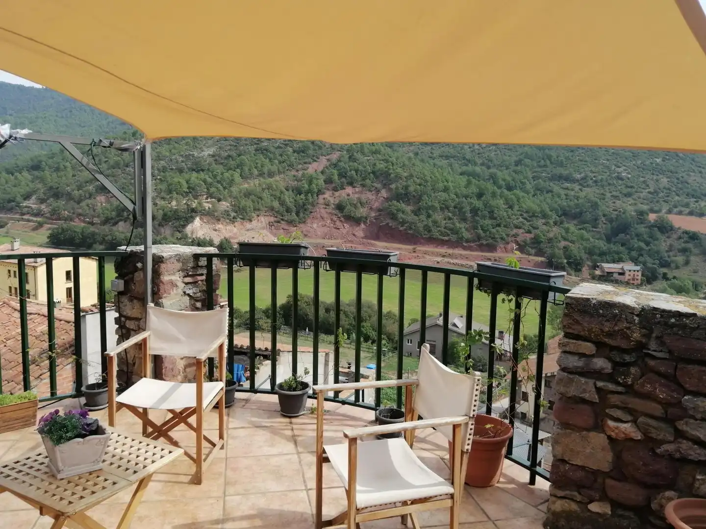 Terrasse von Einfamilien-Reihenhaus zum Verkauf in Les Valls d'Aguilar