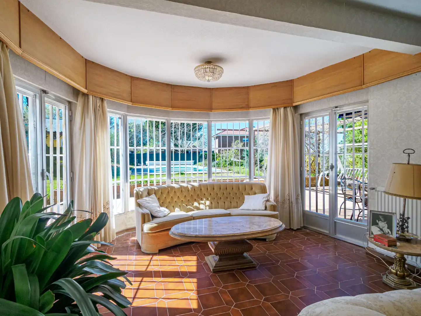 Sala de estar de Casa o chalet en venta en Boadilla del Monte con Calefacción, Jardín privado y Terraza