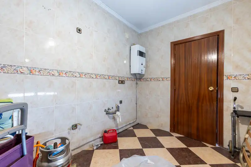 Cuina de Finca rústica en venda en Malagón amb Calefacció, Jardí privat i Traster