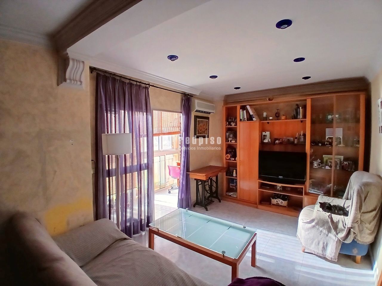 Sala de estar de Piso en venta en Málaga Capital con Calefacción