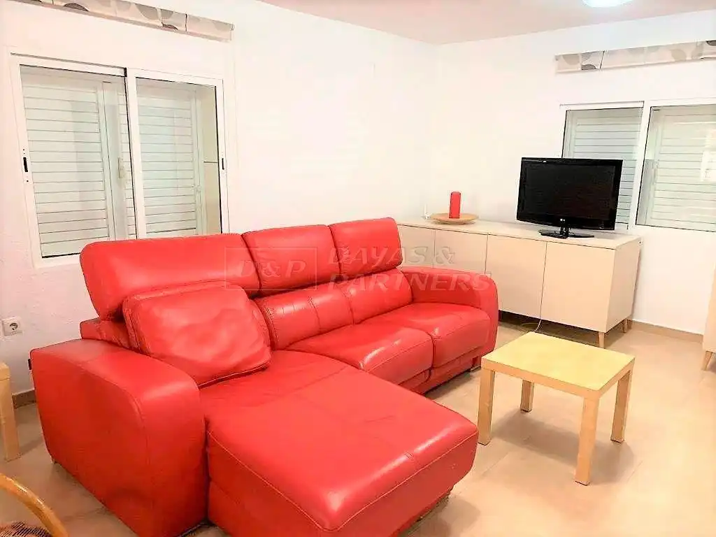 Living room of Houses for sale in Orihuela  with Air Conditioner, Private garden and Terrace
