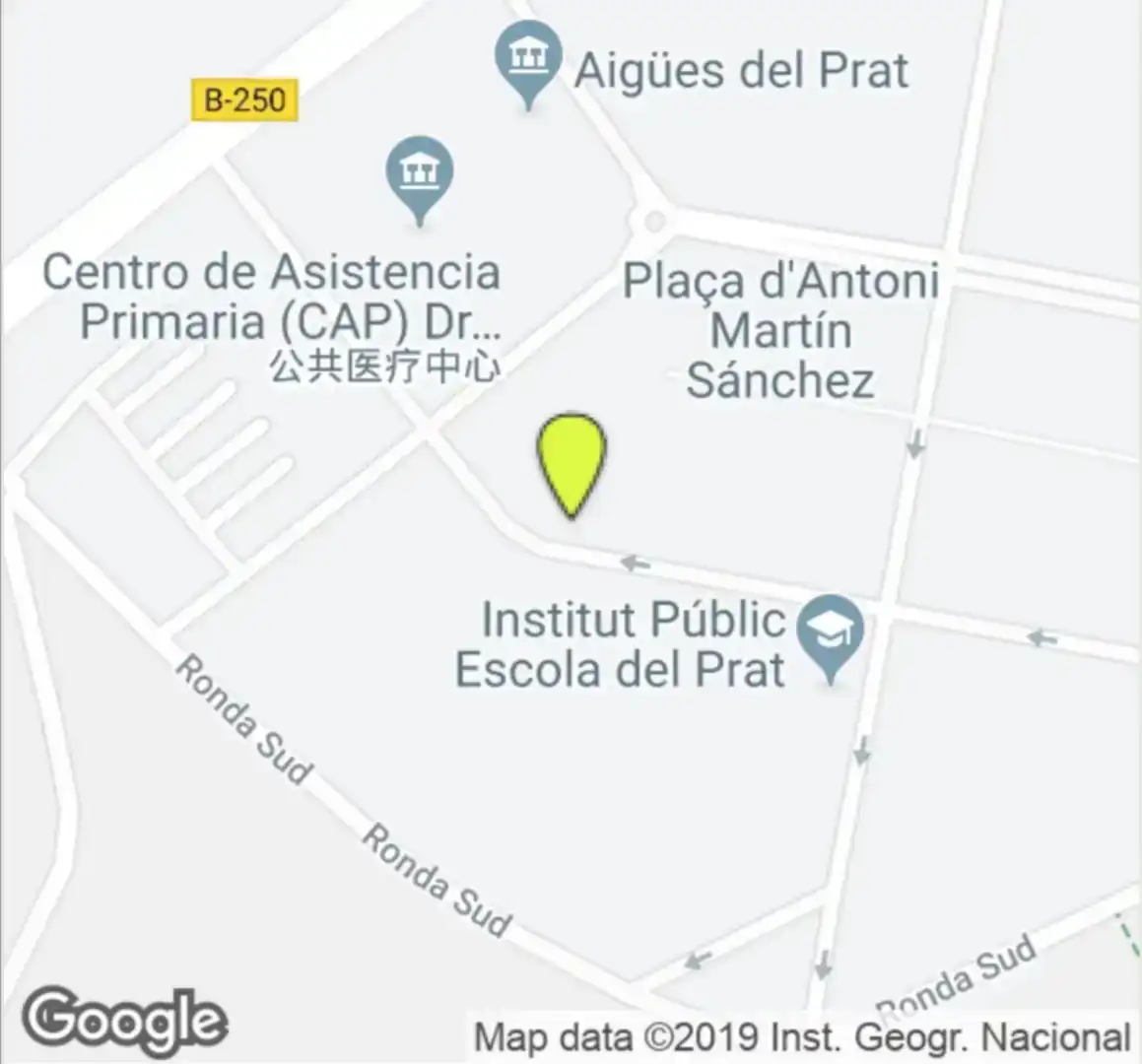 Vista exterior de Pis per a compartir en El Prat de Llobregat