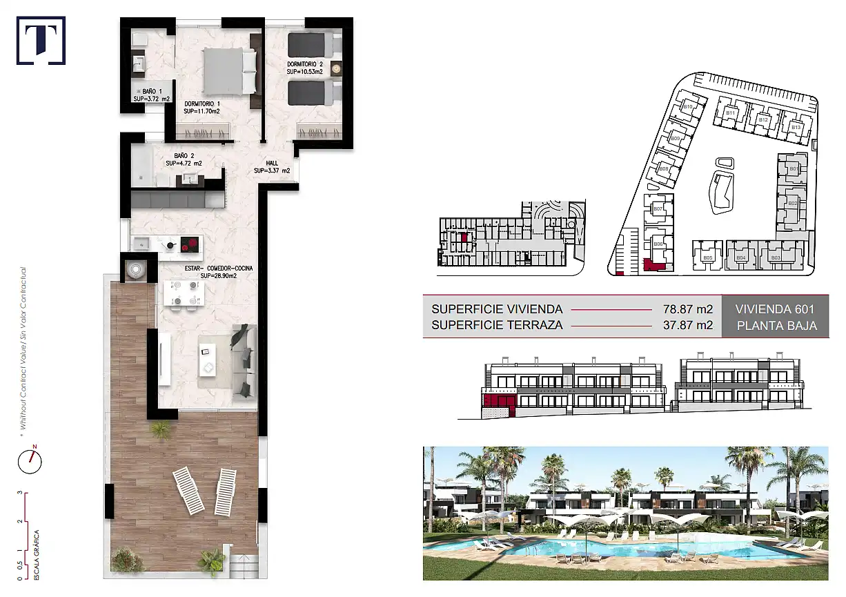 Apartament amb terrassa en venda a Rojales, imagen 35