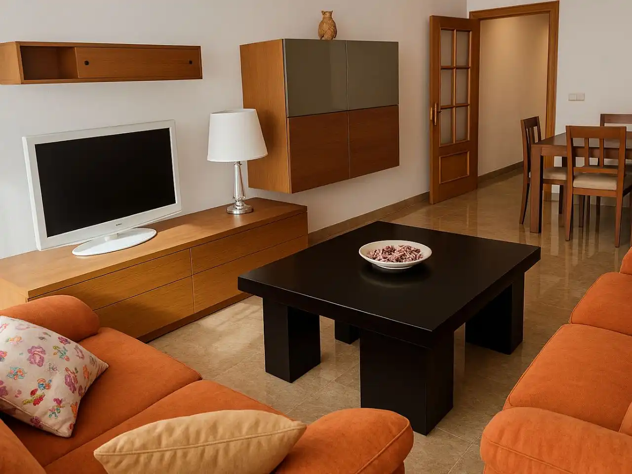 Wohnzimmer von Wohnung zur Miete in Albal, Valencia