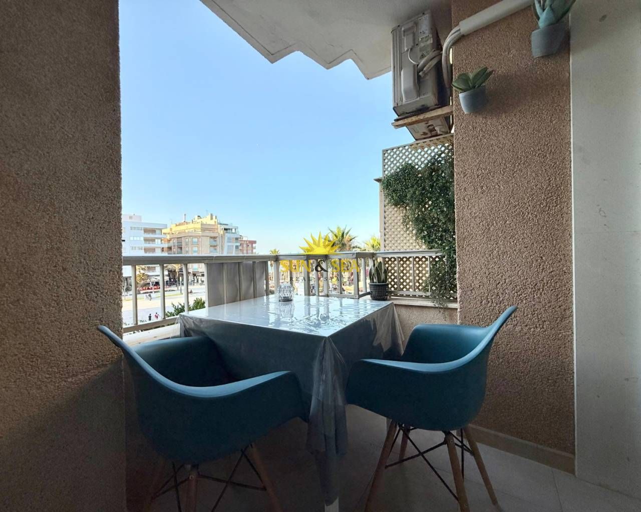 Balcony of Apartment to rent in Torrevieja  with Air Conditioner, Heating and Terrace