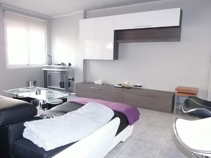 Sala d'estar de Pis en venda en  Palma de Mallorca amb Aire condicionat, Calefacció i Moblat