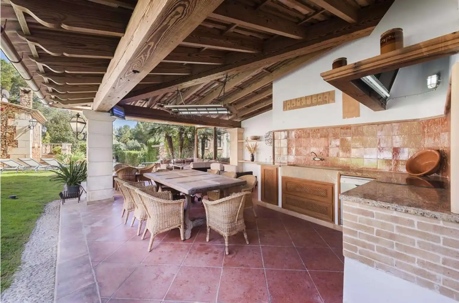 Terrassa de Casa o xalet de lloguer en Son Servera amb Aire condicionat, Calefacció i Terrassa