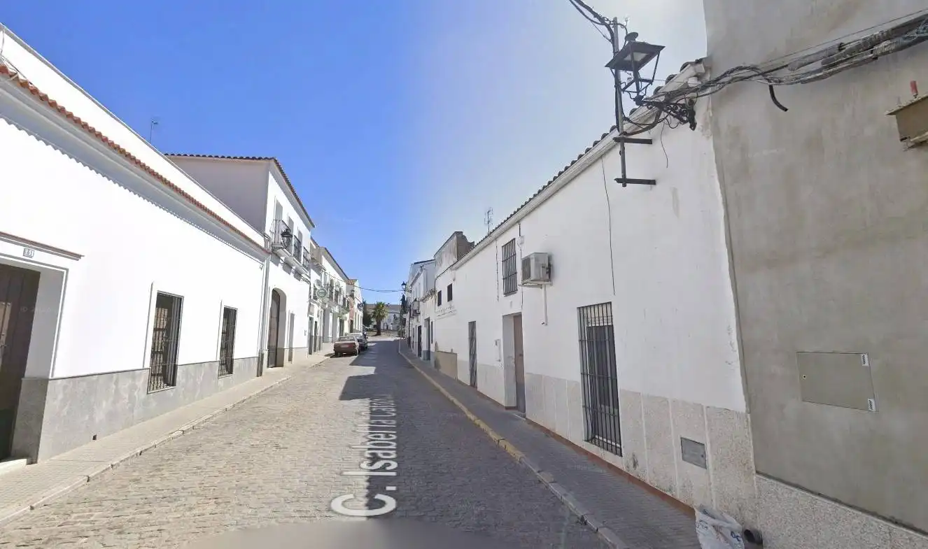 Vista exterior de Casa o chalet en venta en Fuente de Cantos