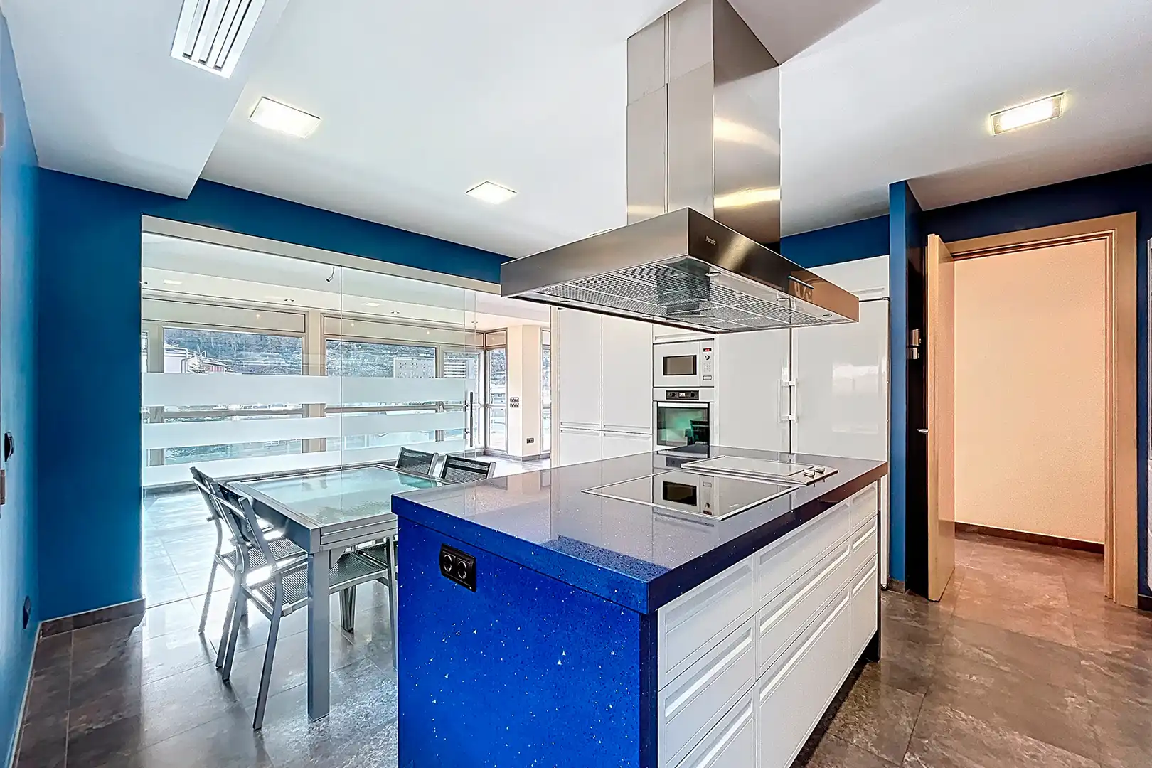 Kitchen of Attic for sale in Escaldes – Engordany  with Air Conditioner, Heating and Terrace