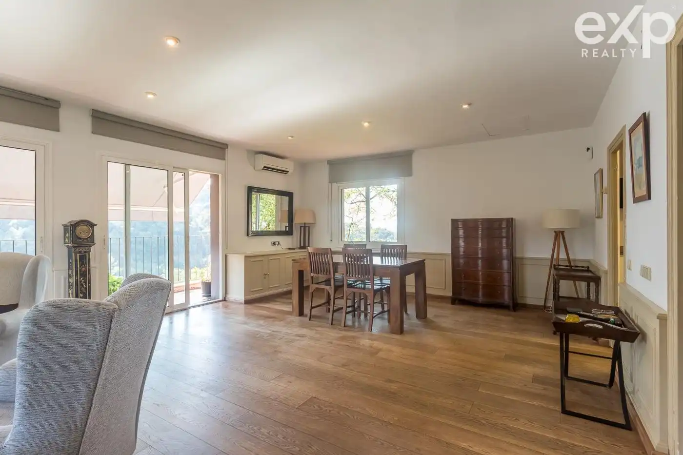 Comedor de Casa o chalet en venta en Barcelona con Parquet y Terraza