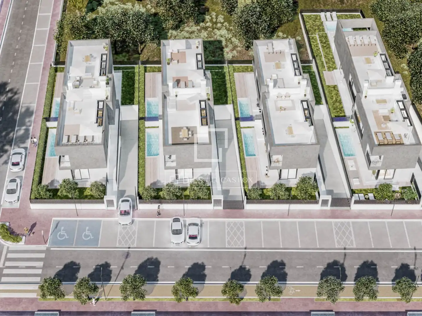 Exterior view of Houses for sale in Santa Eulària des Riu  with Air Conditioner, Private garden and Terrace