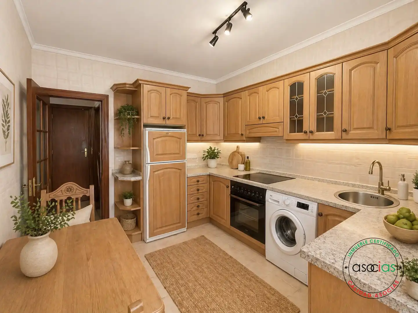 Küche von Wohnung zum Verkauf in Gijón  mit Heizung