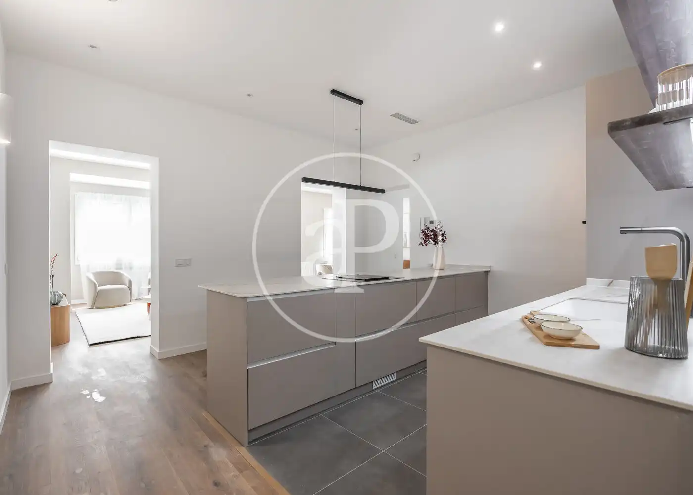 Küche von Wohnung zum Verkauf in Madrid mit Klimaanlage, Heizung und Abstellraum