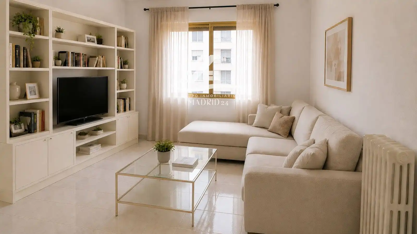Sala de estar de Piso en venta en Madrid con Aire acondicionado y Calefacción
